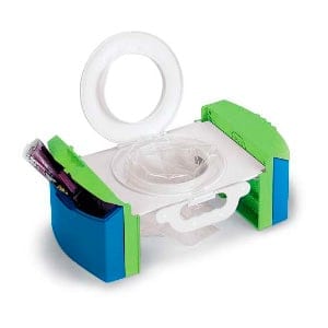 travel potty that uses plastic bags