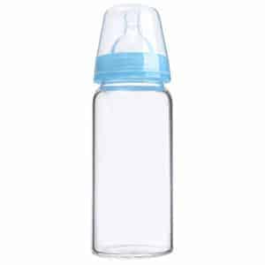 baby bottle with nipple cover