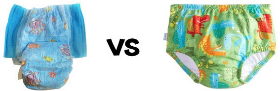 disposable swim diapers vs reusable swim diapers