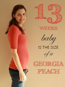 13 weeks pregnant