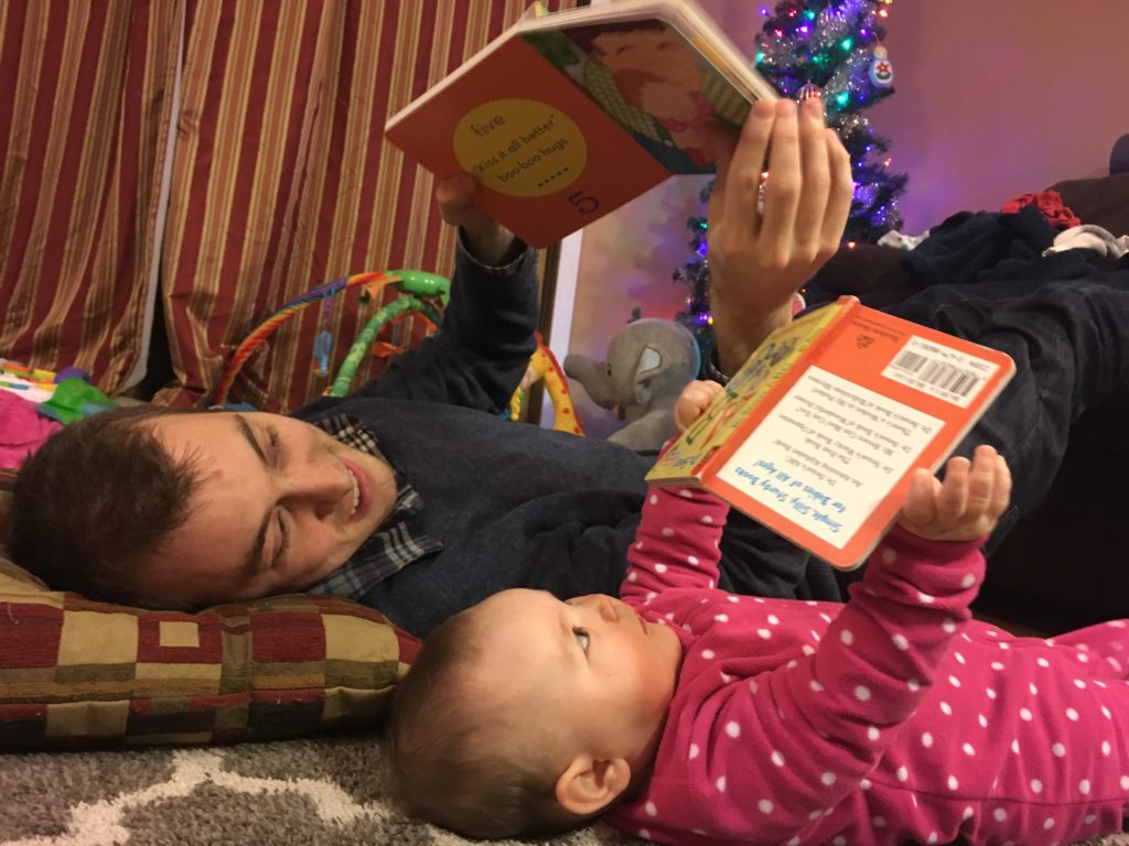 daddy hugs