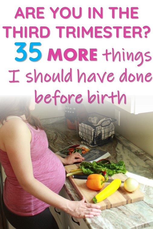 3rd trimester checklist