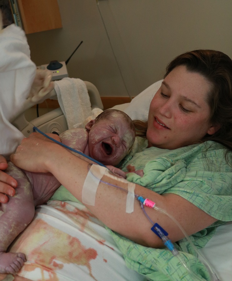 40 weeks pregnant birth story 2