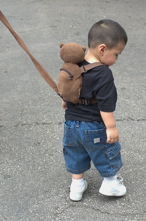 leashed Child