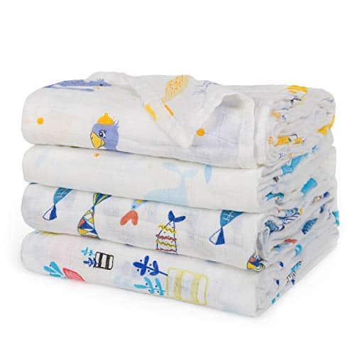 baby folded swaddle