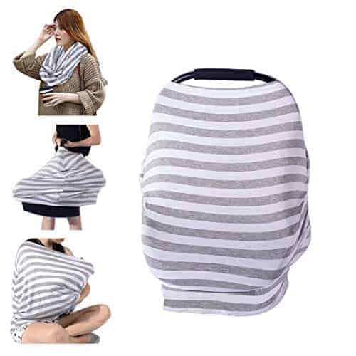 Striped Nursing cover