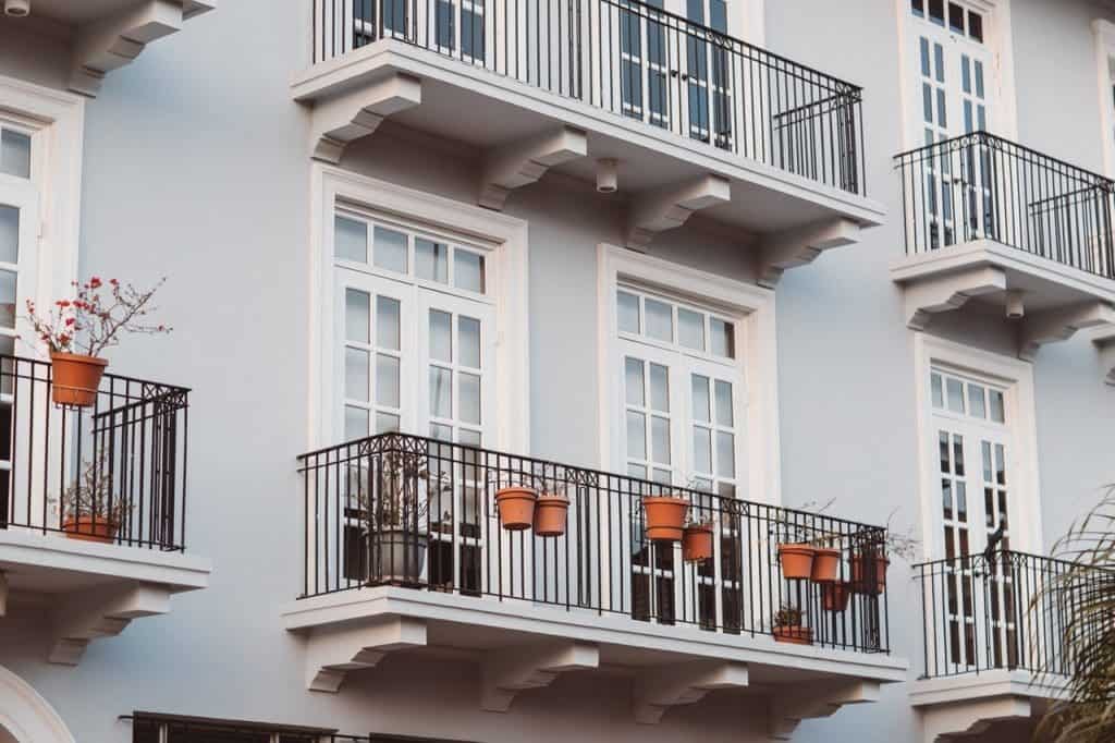 Apartment balcony