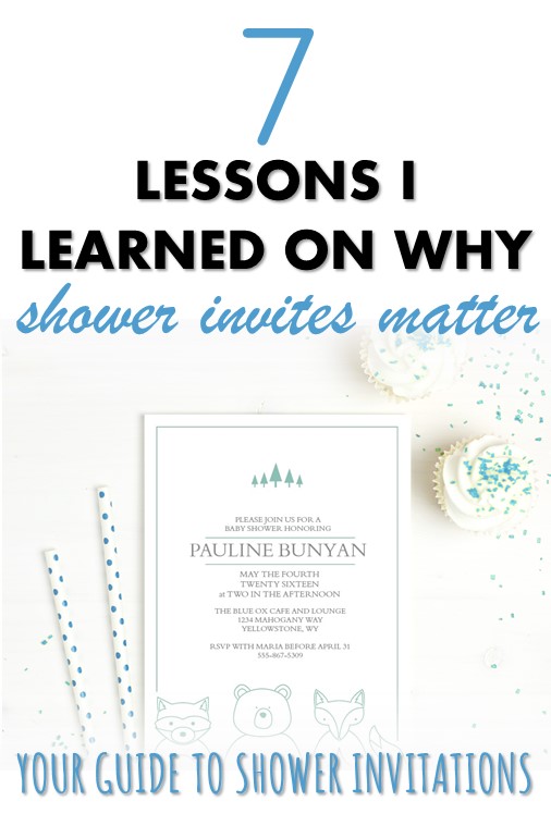 baby shower invitation etiquette