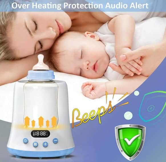 Baby Bottle Warmer, Eccomum Fast Breast Milk Warmer with a Timer