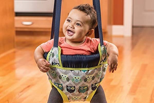 Evenflo Exersaucer Door Jumper Adjustable Baby Bouncer Doorway Fun Swing Jump Seat Owl 100% Kids Safety, StrongQuality ProductsFast Shipping 