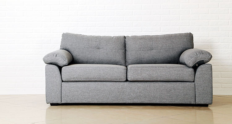 hiding a coaxial outlet behind a sofa