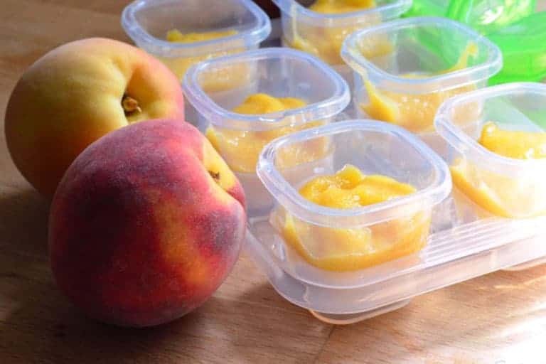 Homemade Peach Baby Food Recipes