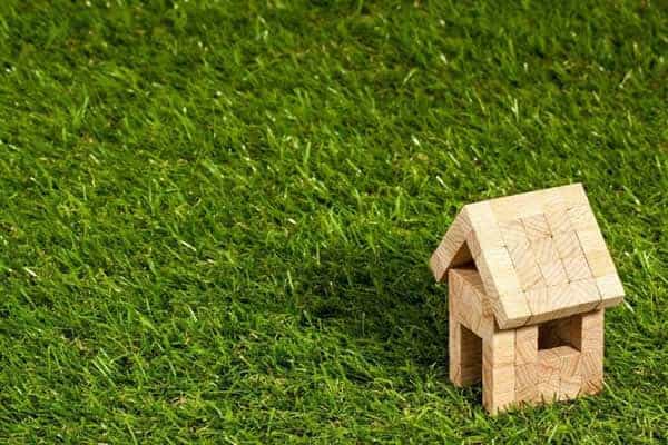 House on Grass