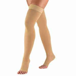 thigh high compression stockings