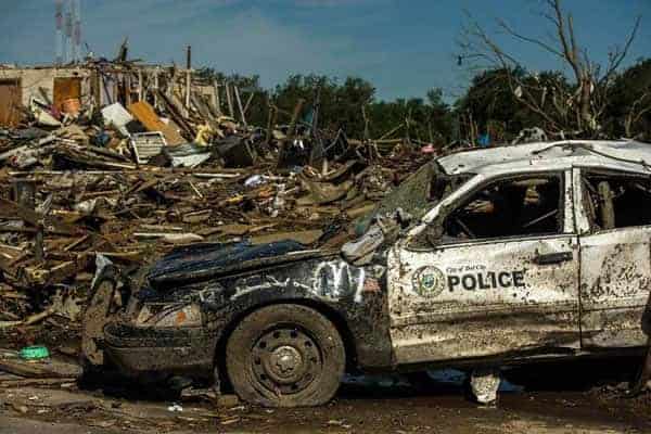 Tornado devastated