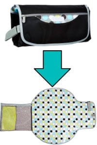 travel baby changing kit