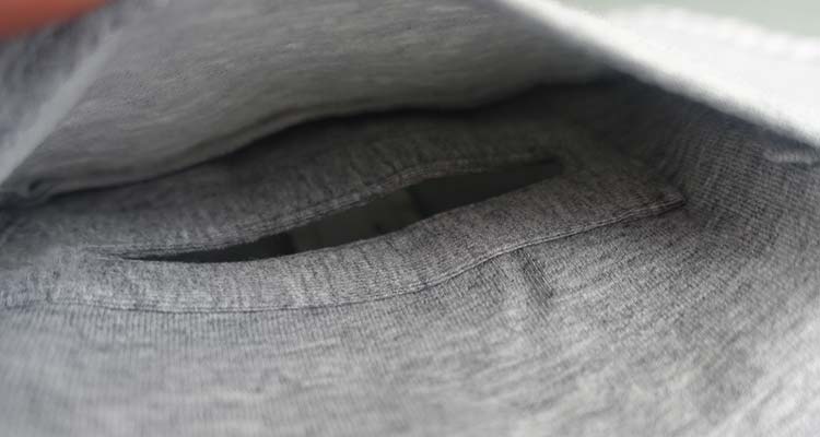 travel slot on rear of love to dream swaddle