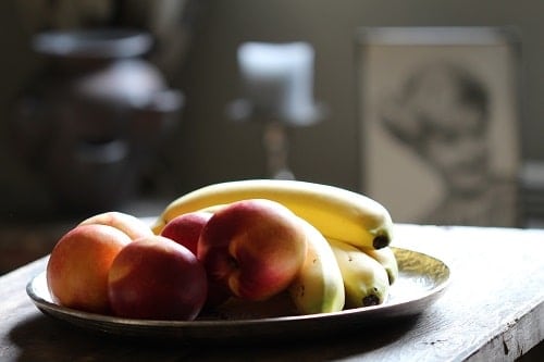 Peach and Banana Fruits