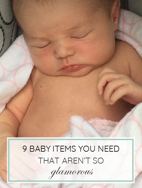 baby items not glamorous title