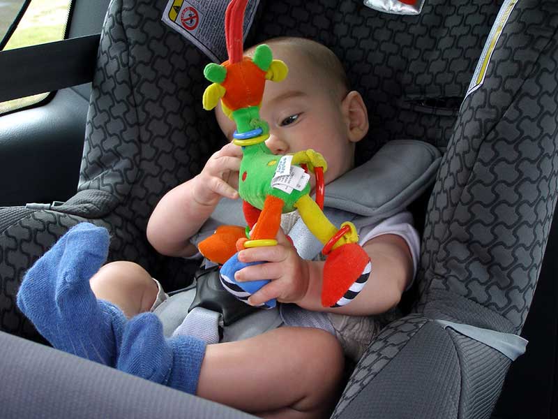 baby playing toy