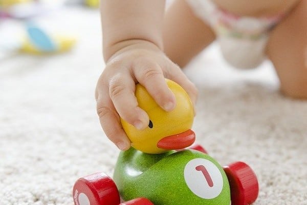 Baby Playing with toy