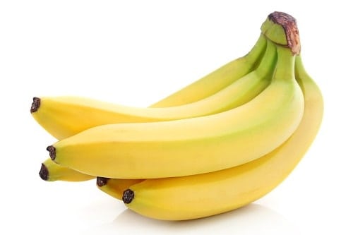 five pieces in one bunch of banana