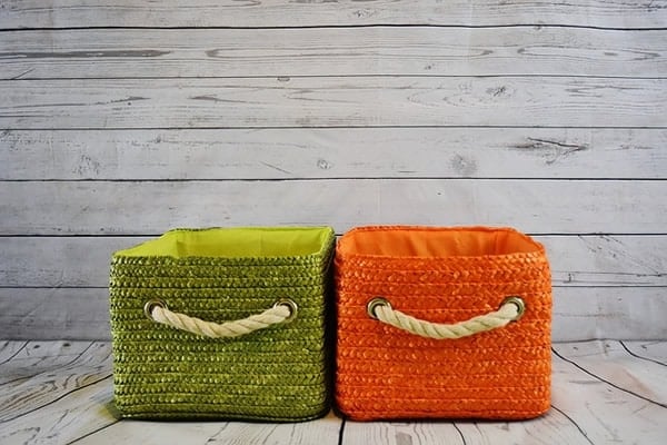 Green and Orange Basket