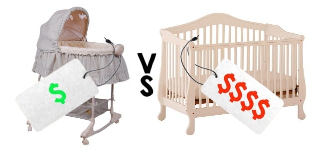 bassinet vs crib cost