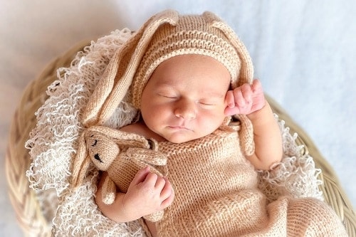 baby comfortable sleeping