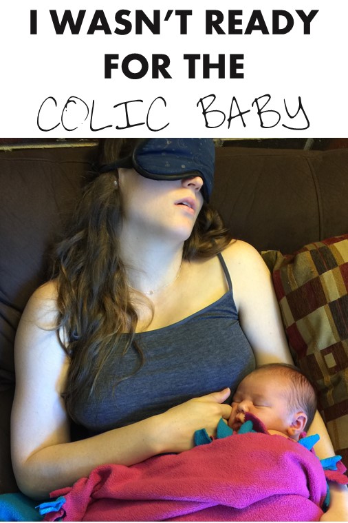 colic baby pin image