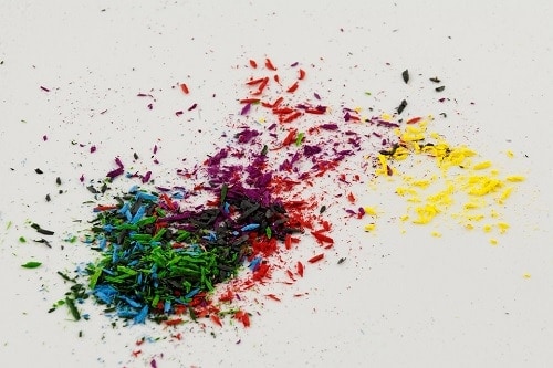 Recycling crayons