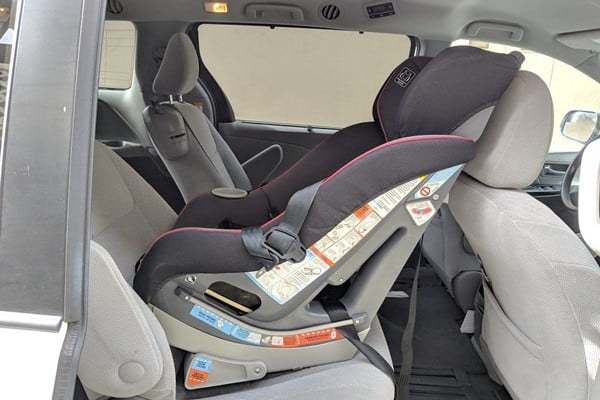 Convertible car seat