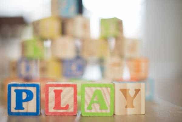 Wooden letter decors