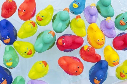 baby colorful duck toys