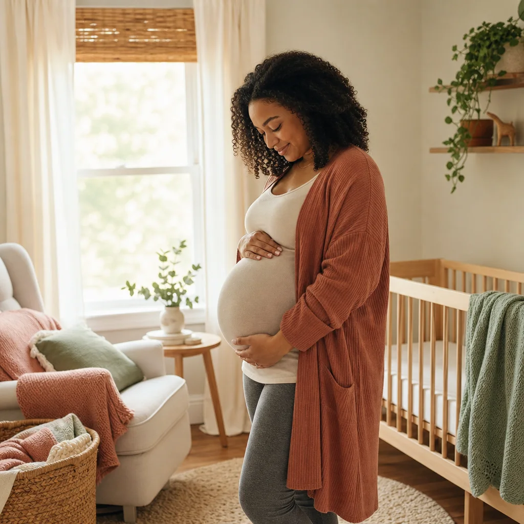32 Weeks Pregnant Baby Bump Update