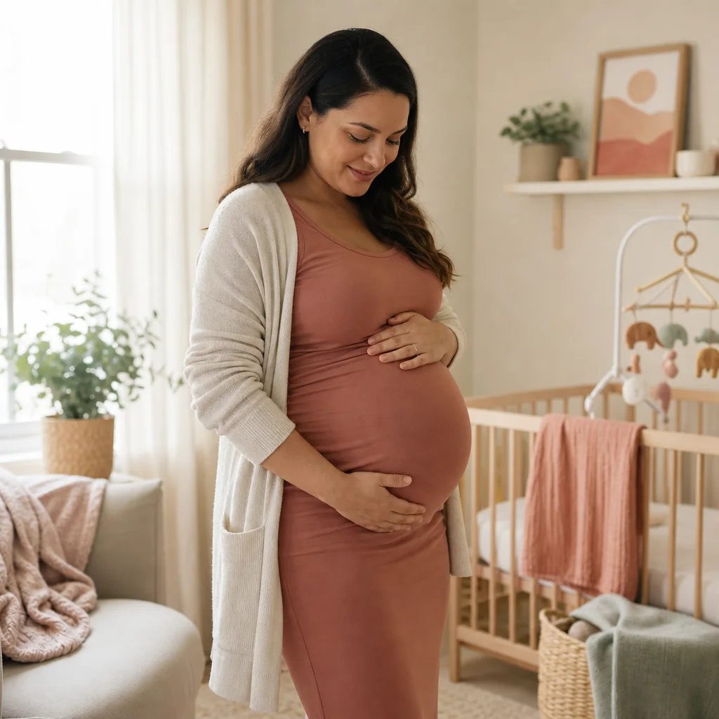34 Weeks Pregnant Baby Bump Update