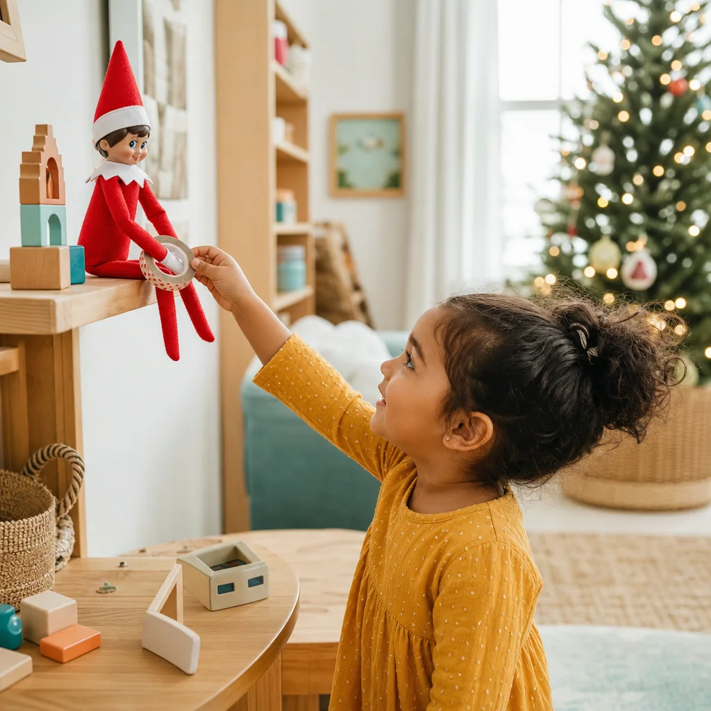 8 Actually Easy Elf on The Shelf Ideas For The Busy Family This Christmas