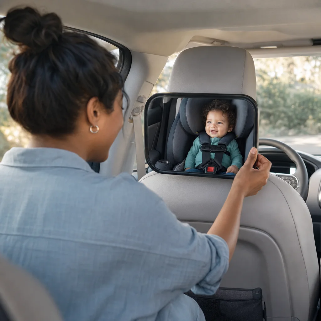 Baby car mirrors: The best way to view the backseat