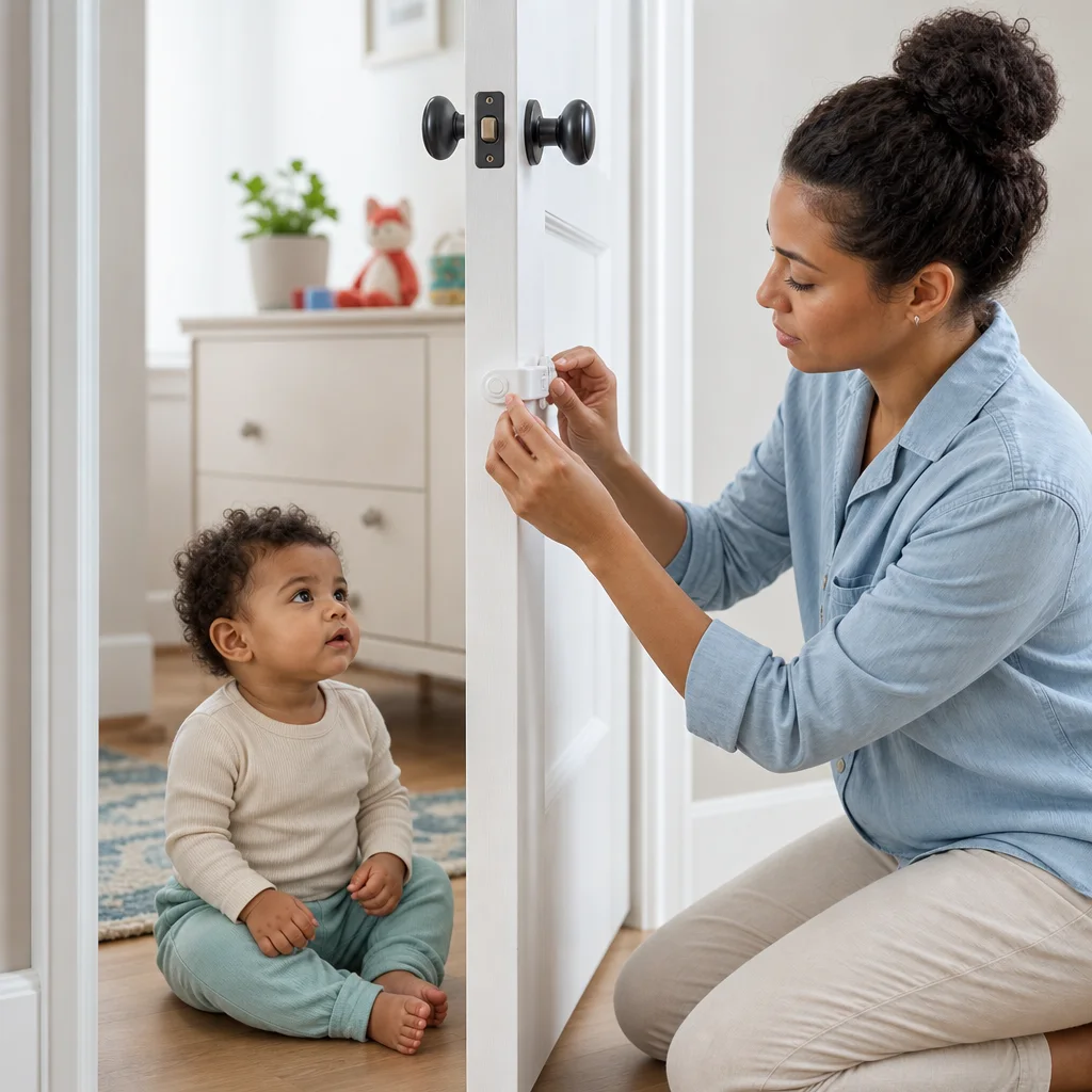 How to Baby Proof All Types of Doors