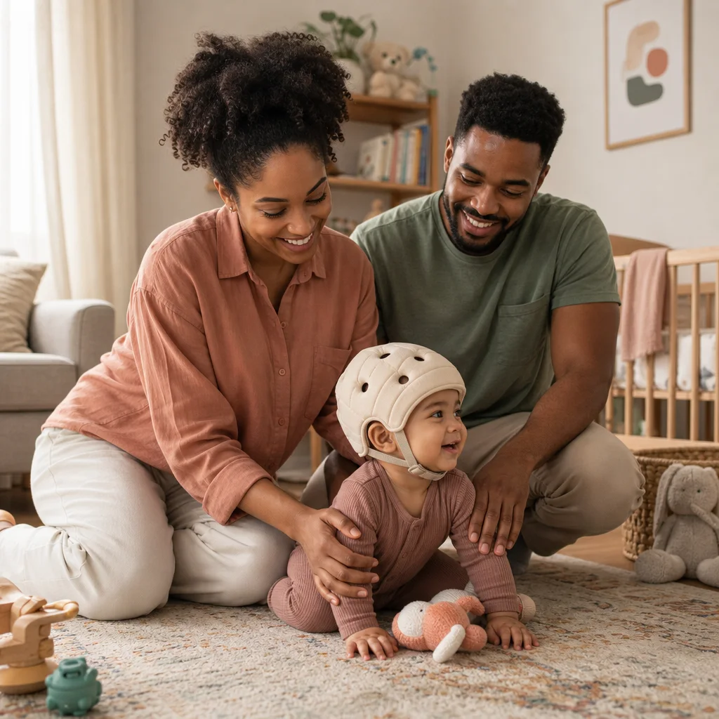 Baby safety helmets: The best protection from bumps and bruises