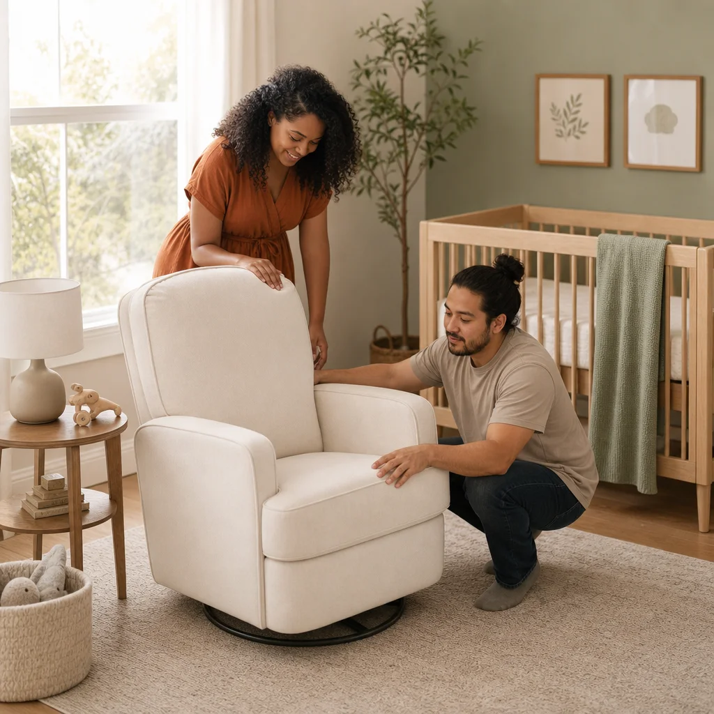 Best Nursery Gliders: Buyers Guide And Nursery Glider Reviews