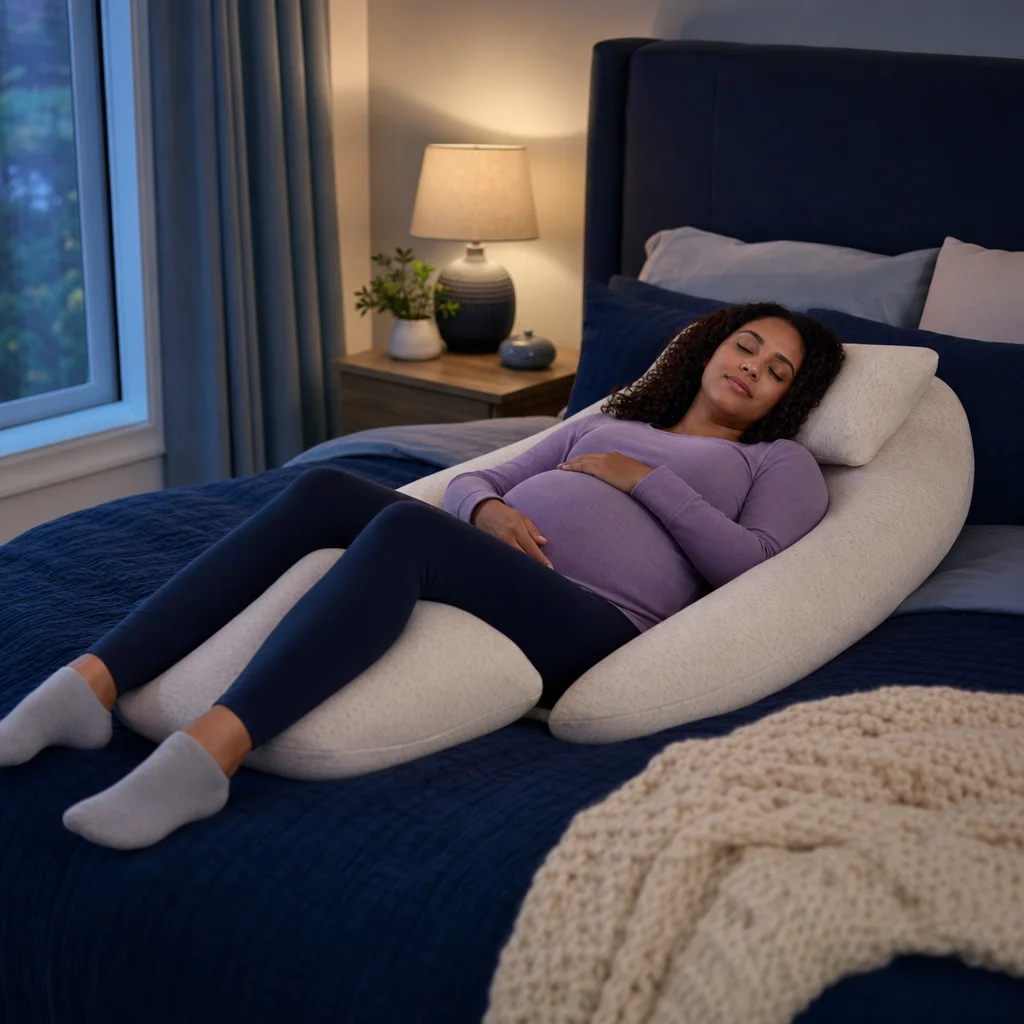 Our 8 Top Picks for the Best Pregnancy Pillow for Back Sleepers