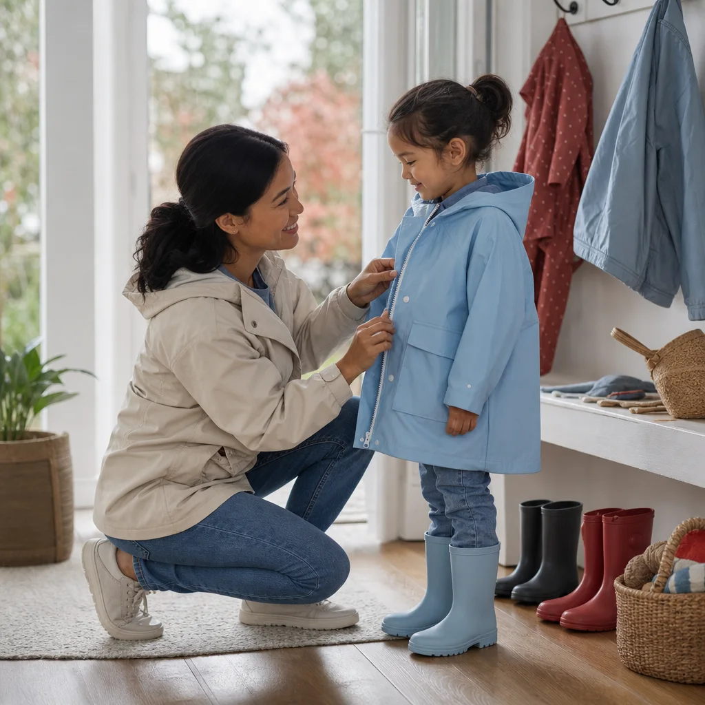 Choosing Raincoat for Kids