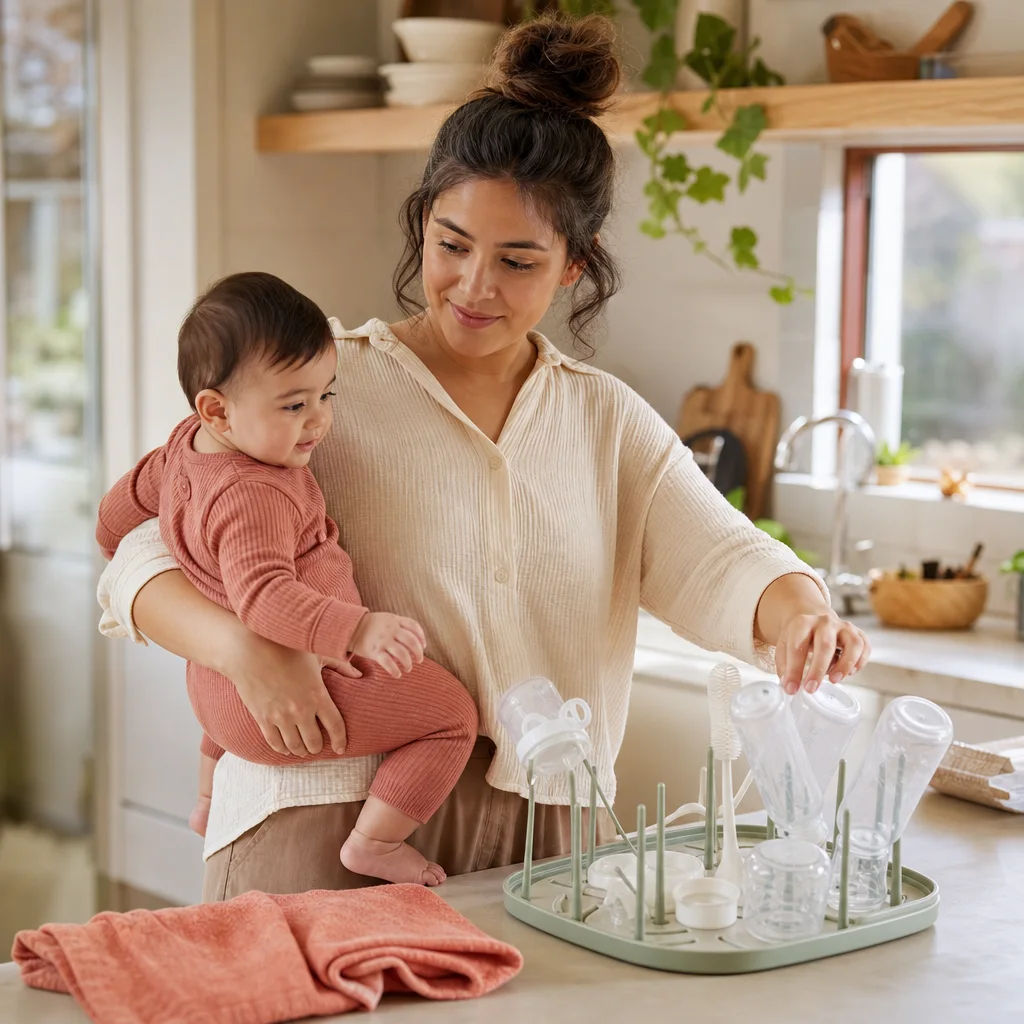 Baby bottle drying racks: A great way to dry your baby gear