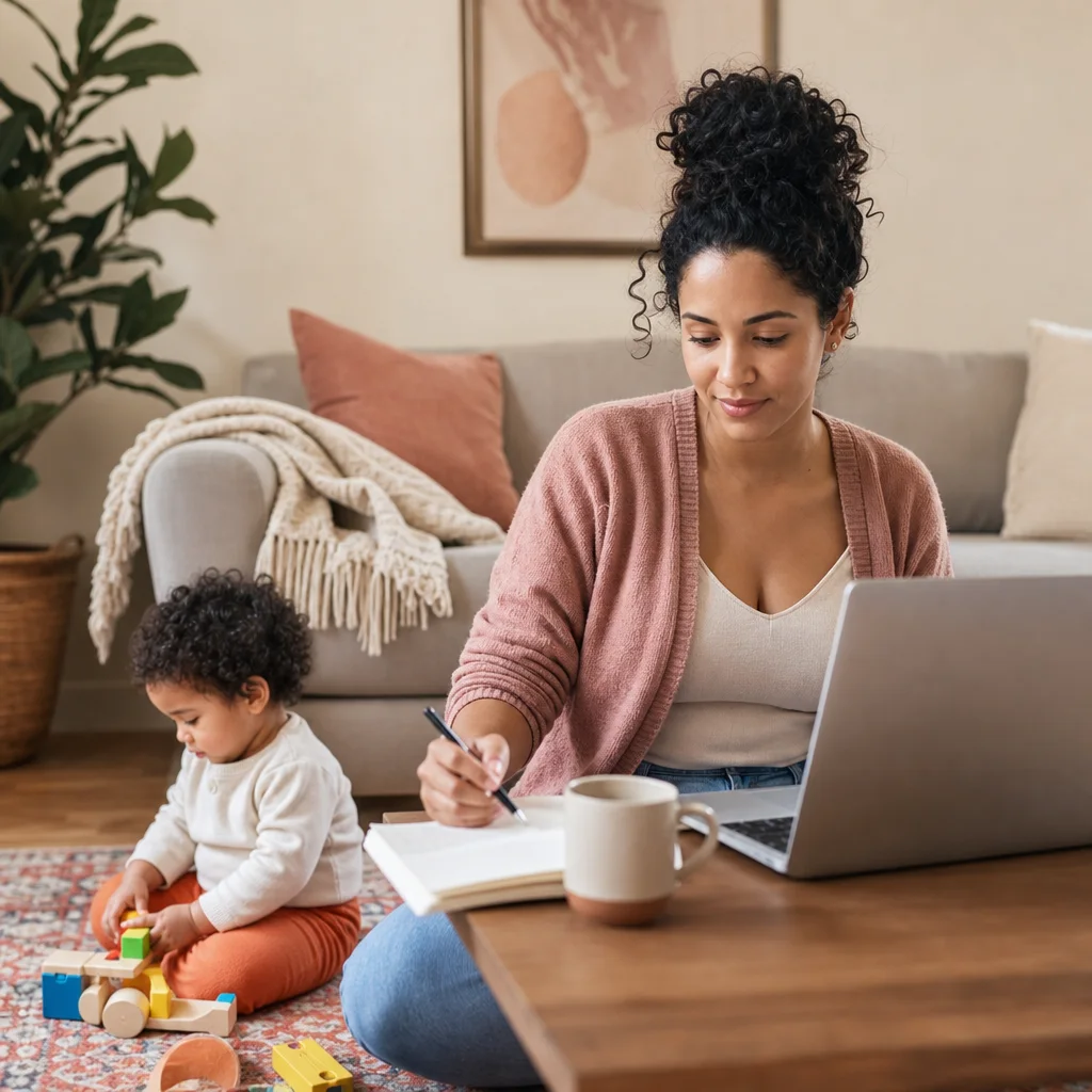 How to Find the Time to Earn Money as a Stay-at-Home Mom
