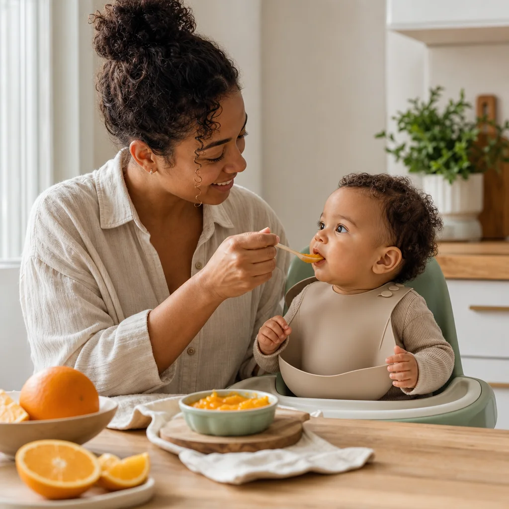 Homemade Orange Baby Food Recipes