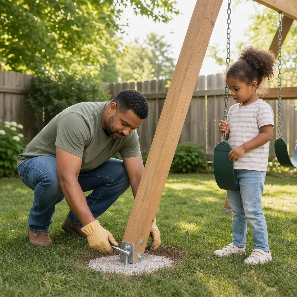 Understanding How to Anchor a Swing Set