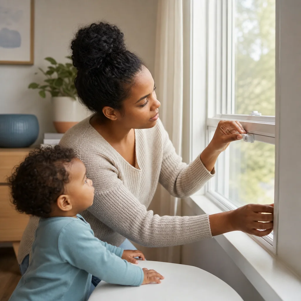 How to baby proof windows in your home