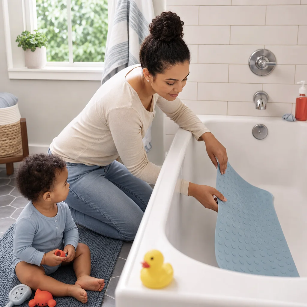 How to baby proof your bathtub