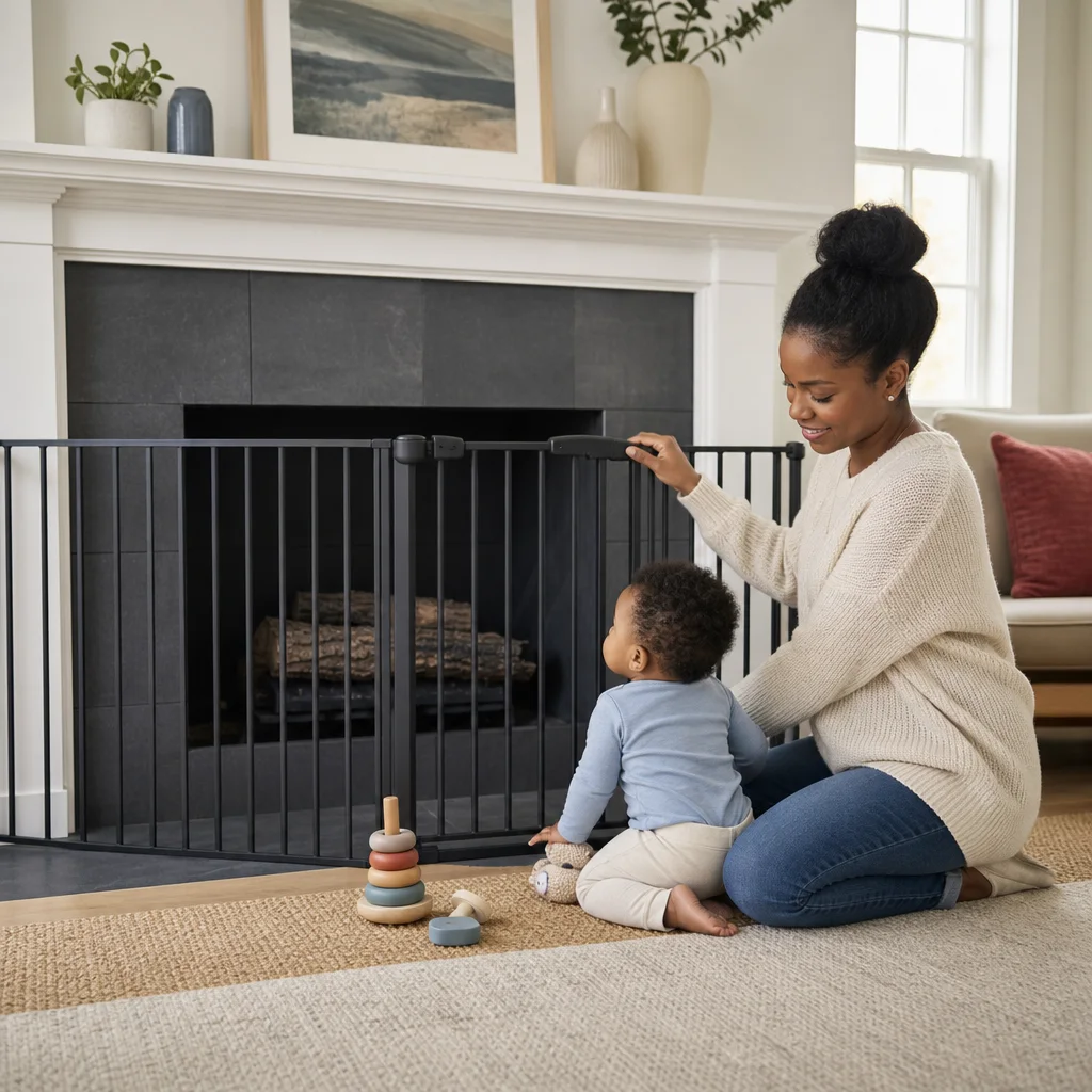 How to Baby Proof Your Fireplace: Everything You Need to Know
